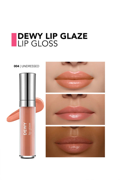 Flormar Dewy Lip Glaze Nemlendirici Yarı Transparan Dudak Parlatıcısı – 004 Undressed