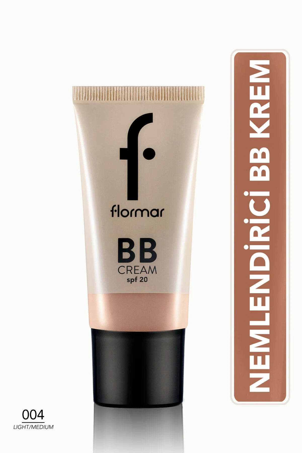 Flormar Doğal Bitişli SPF20 BB Krem – 004 Light Medium