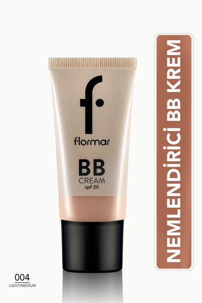 Flormar Doğal Bitişli SPF20 BB Krem – 004 Light Medium