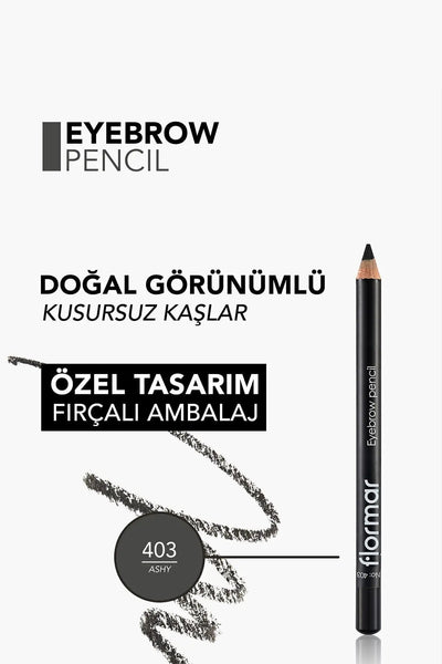 Flormar Kaş Kalemi 403 Ashy detay görünüm