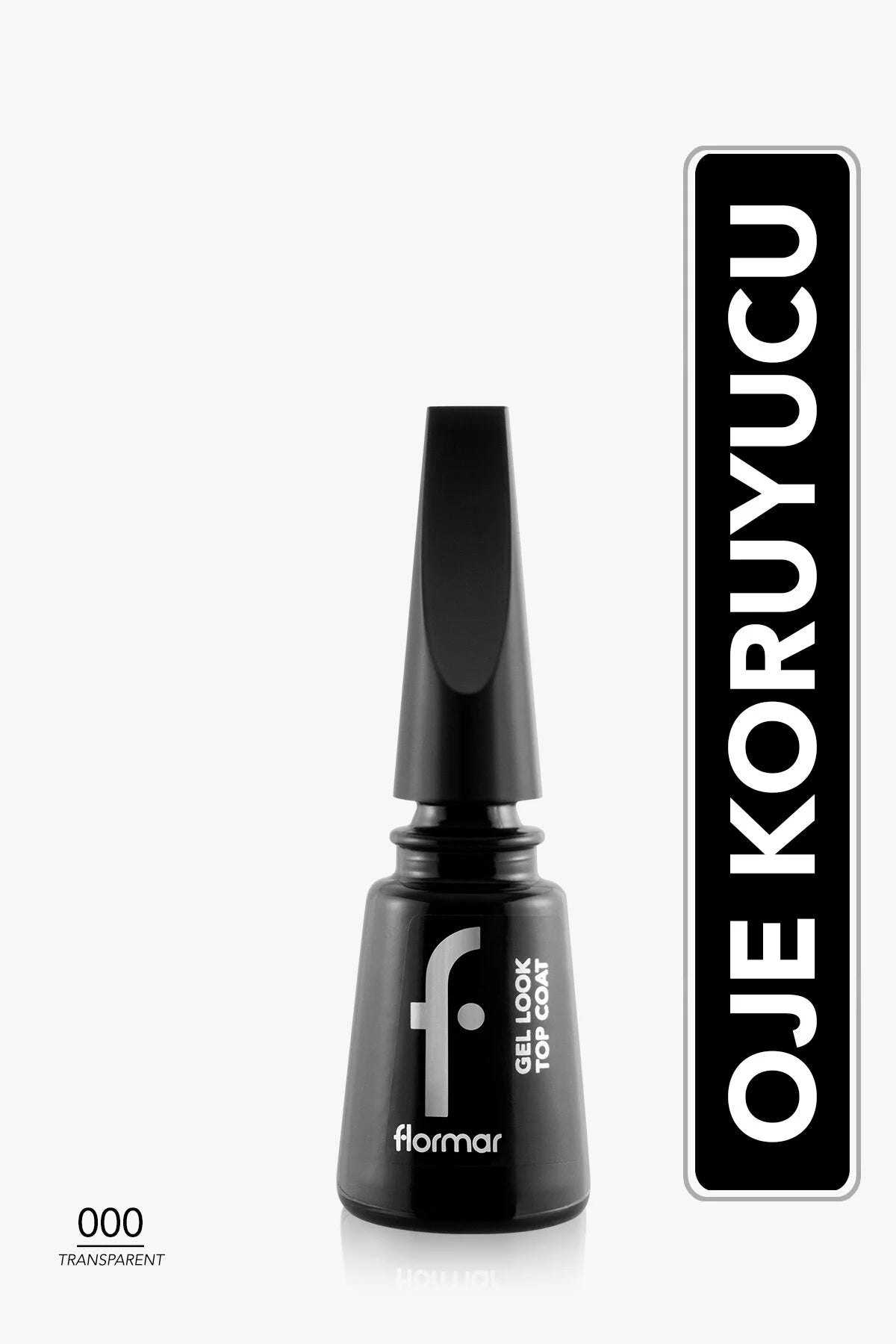 Flormar Gel Look Top Coat önden görünüm