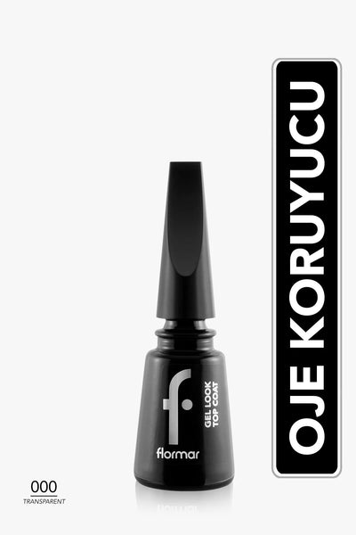 Flormar Gel Look Top Coat önden görünüm