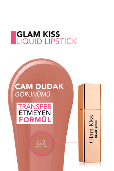 Flormar Glam Kiss Ruj Blush Dusk detay görünüm