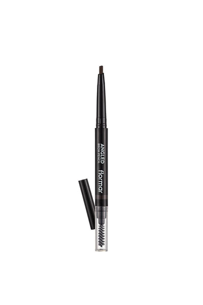 Flormar Açılı Kaş Kalemi 004 Dark Brown arka etiket içerik listesi