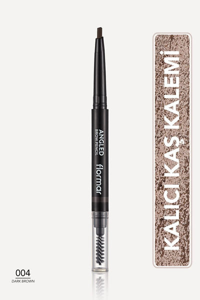 Flormar Açılı Kaş Kalemi 004 Dark Brown önden görünüm