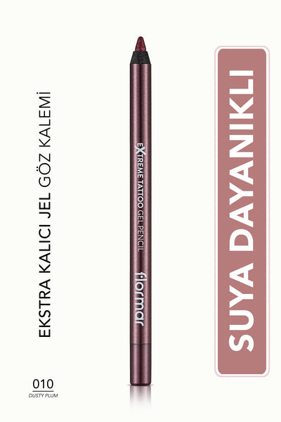 Flormar Extreme Tattoo Göz Kalemi 10 Dusty Plum önden görünüm