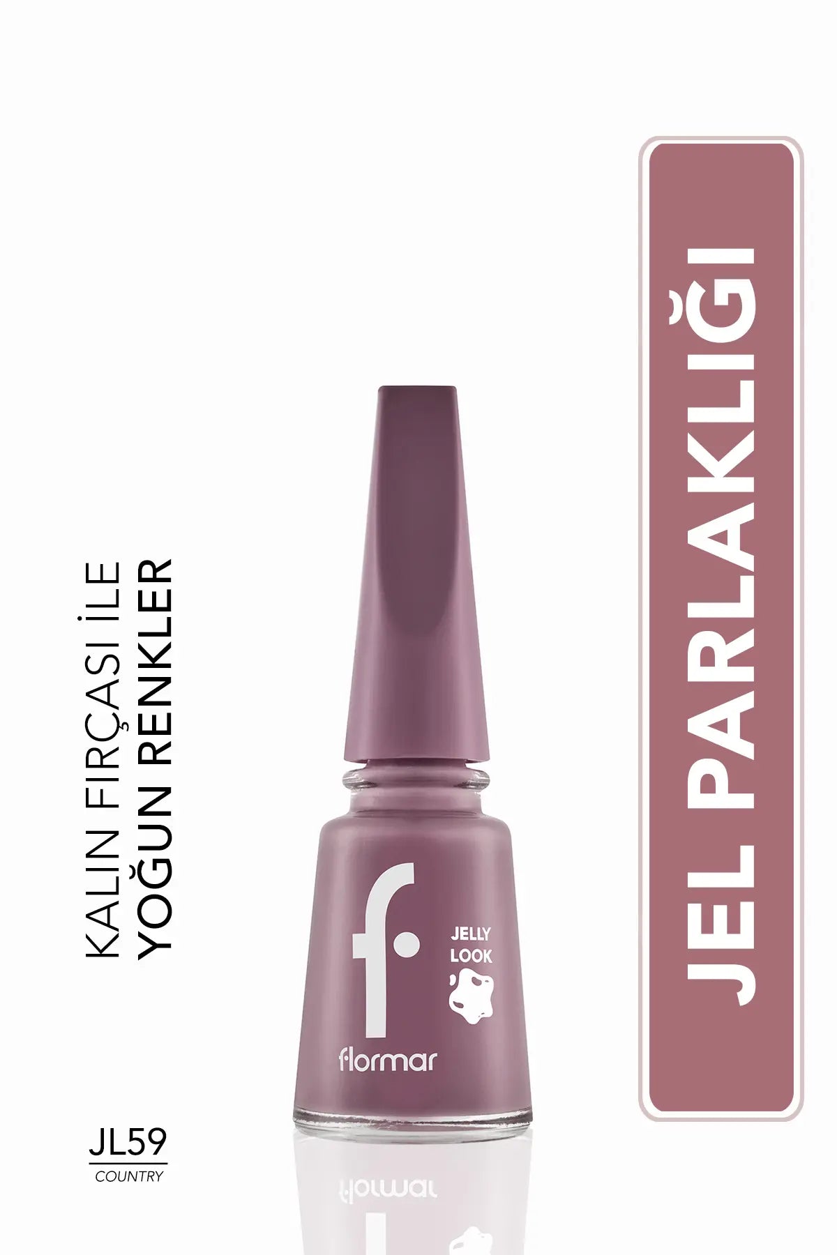 Flormar Jelly Look Oje Country önden görünüm