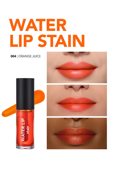 Flormar Water Lip Stain Orange Juice kullanım görseli