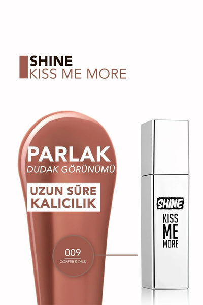 Flormar Shine Kiss Me More Coffee & Talk detay görünüm