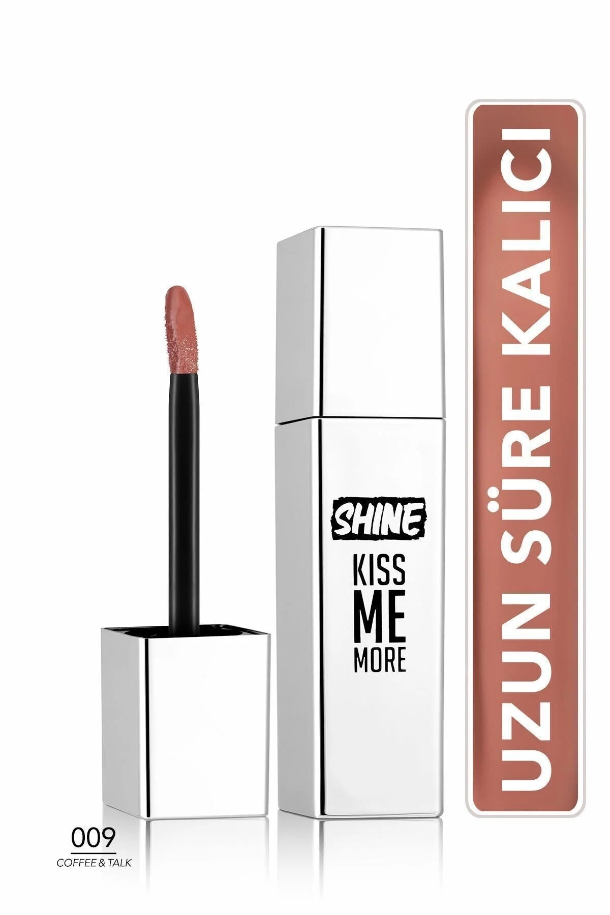 Flormar Shine Kiss Me More Coffee & Talk önden görünüm