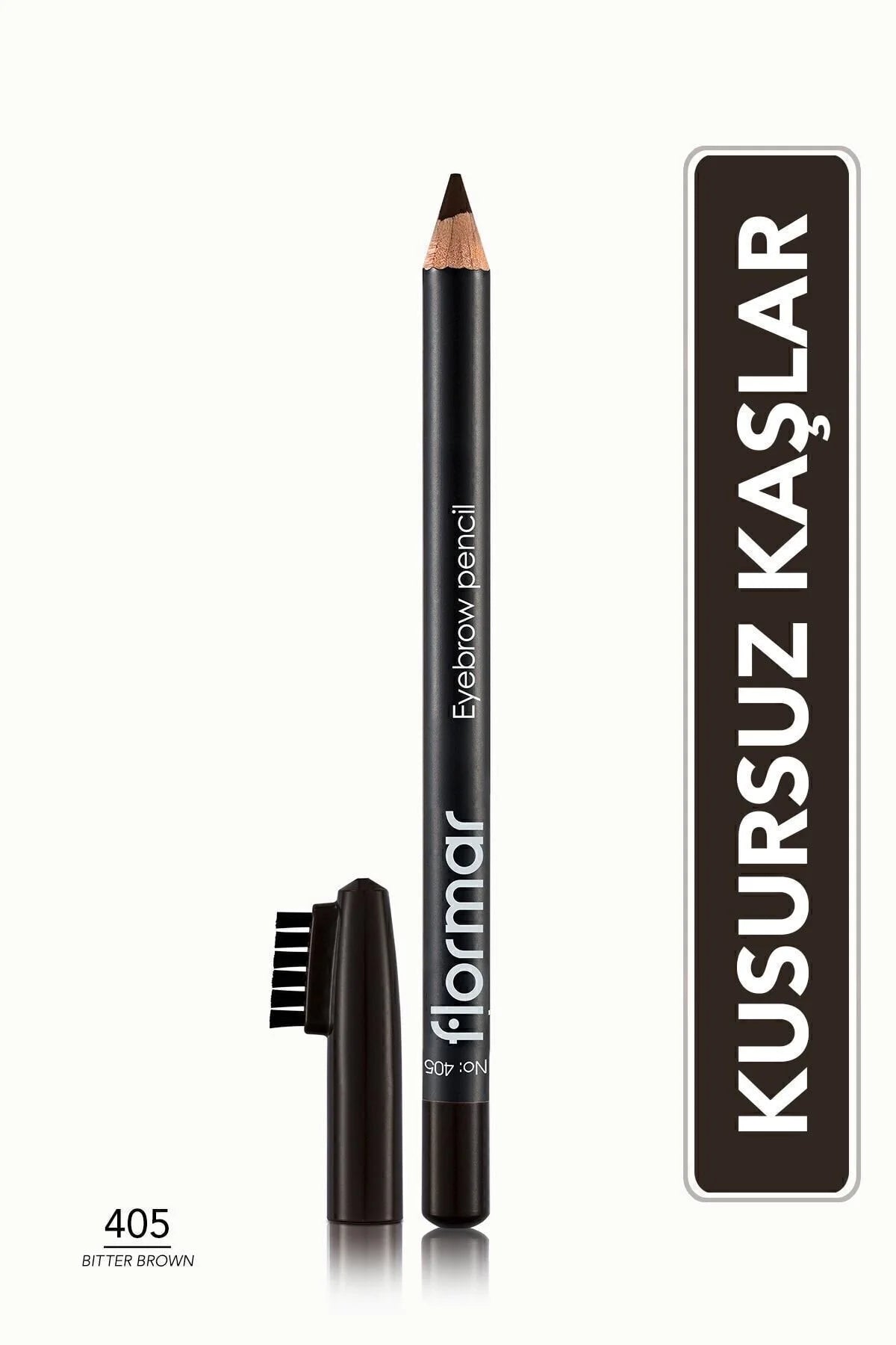 Flormar Eyebrow Pencil 405 Bitter Brown kaş kalemi ürün görünümü