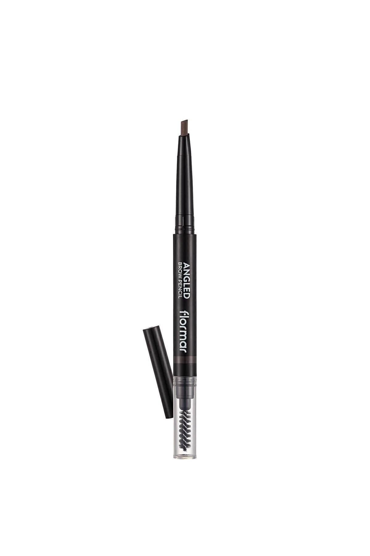 Flormar Açılı Kaş Kalemi 003 Brown arka etiket içerik listesi