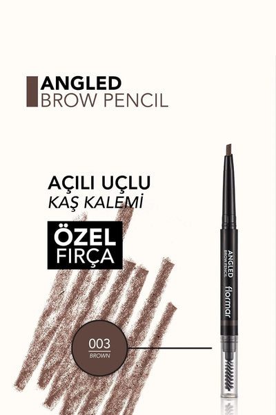 Flormar Açılı Kaş Kalemi 003 Brown detay görünüm