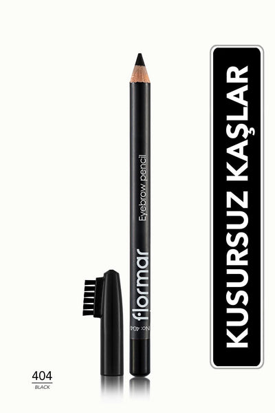 Flormar Eyebrow Pencil Kaş Kalemi – 404 Black
