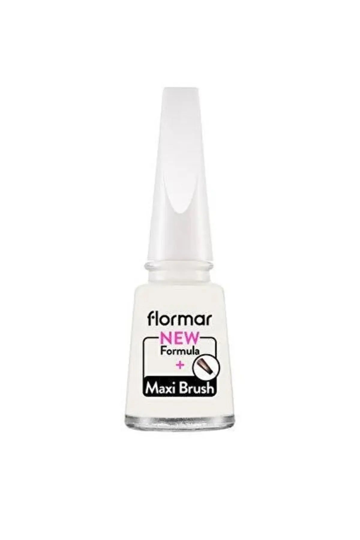 Flormar Klasik Parlak Bitişli Yüksek Pigmentli Oje – FNE-319 White Dance
