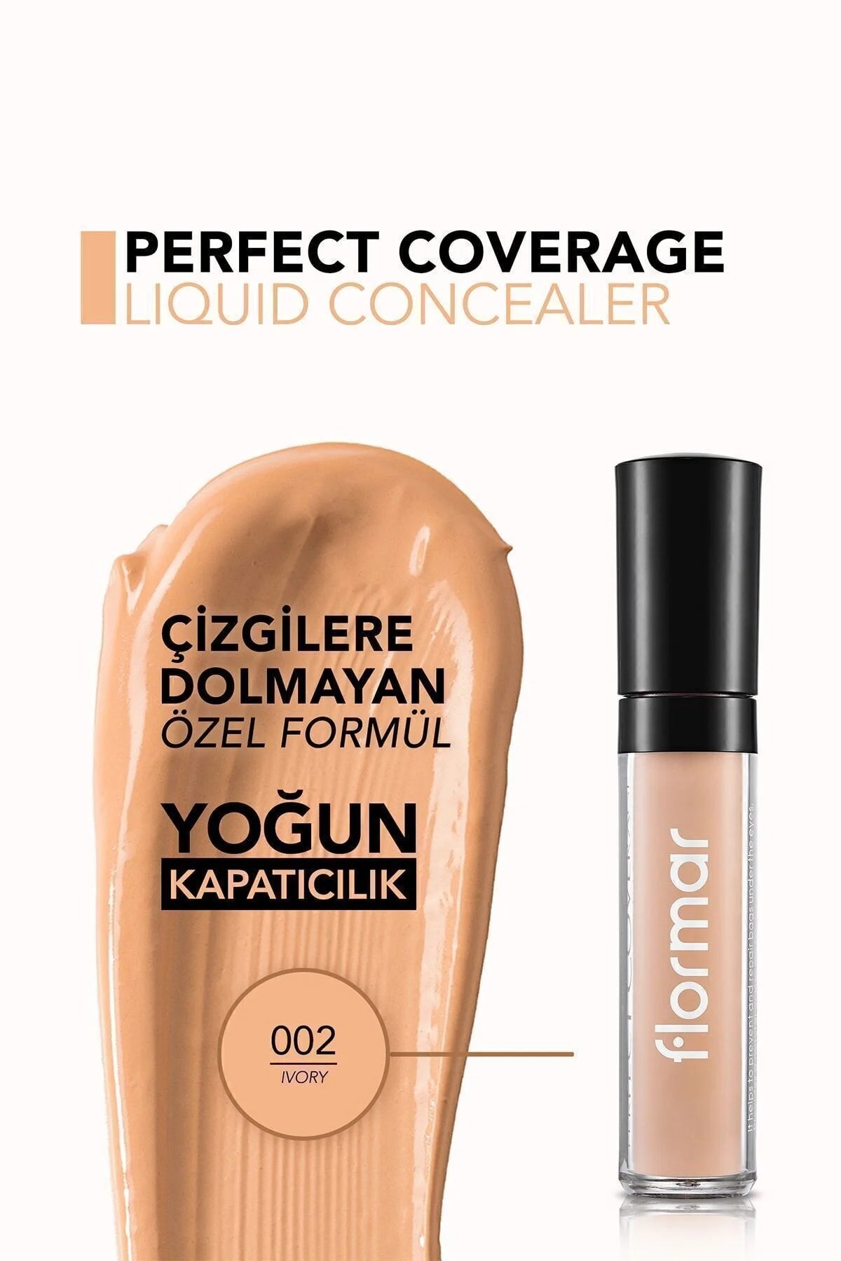 Flormar Perfect Coverage / Koyu Halka Likit Kapatıcı ürün detay görseli