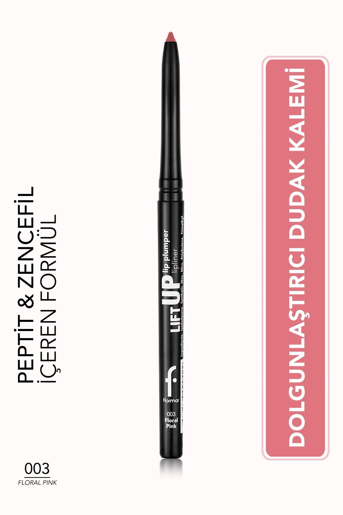 Flormar Lift Up Lipliner 003 Floral Pink dudak kalemi ürün görünümü