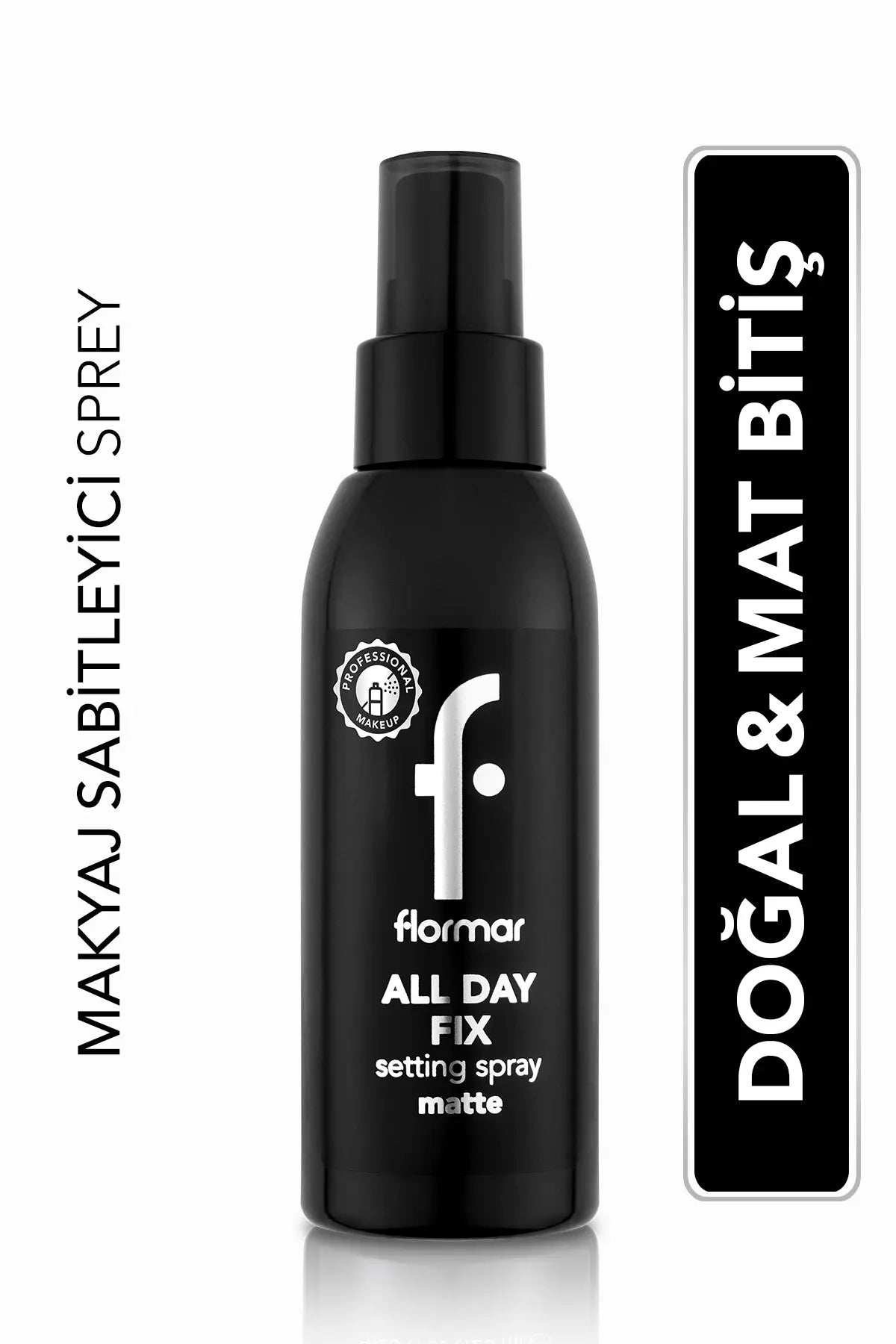 Flormar All Day Fix Mat Bitişli Makyaj Sabitleyici Sprey – 000