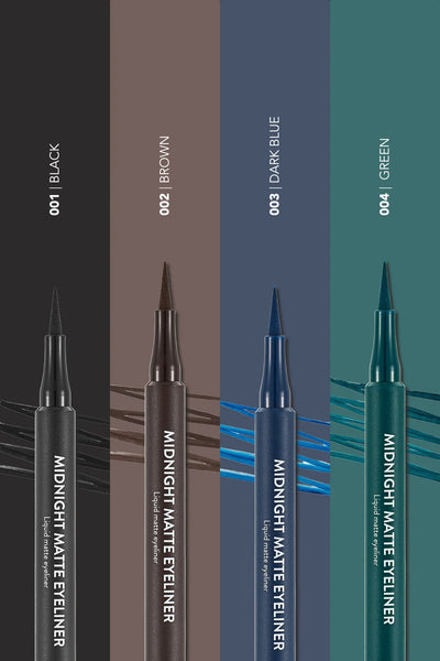 Flormar Midnight Matte Eyeliner Black ambalaj görünümü