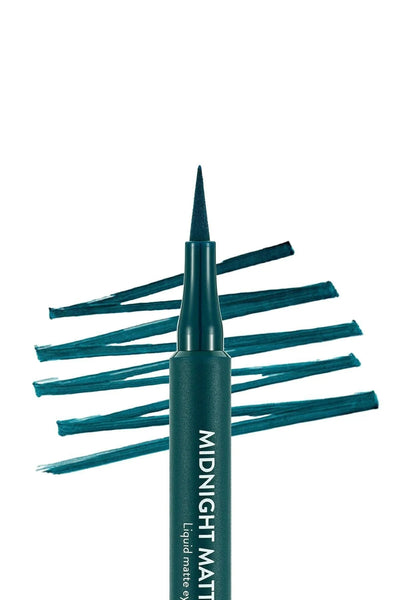 Flormar Midnight Matte Eyeliner Green detay görünüm