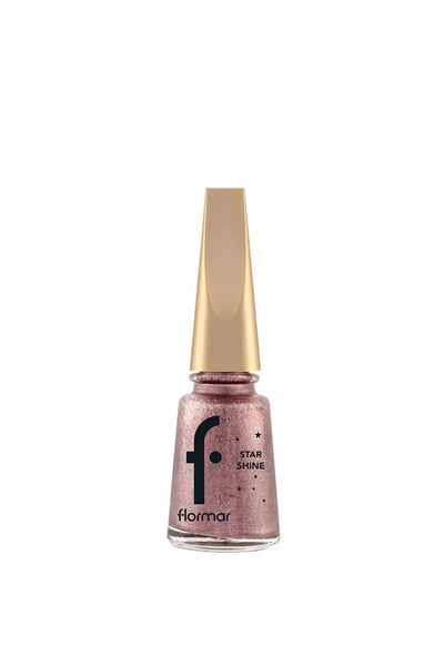 Flormar Star Shine Yüksek Pigmentli Metalik Parlak Oje – 020 Pink Gift