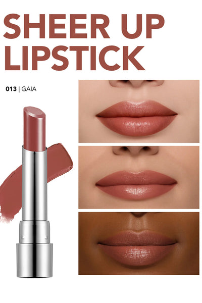 Flormar Sheer Up Ruj 013 Gaia kullanım görseli