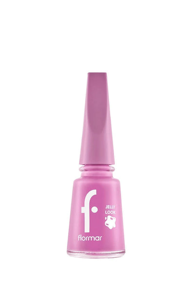 Flormar Jel Görünümlü Parlak Oje – Jelly Look Nail Enamel – JL39 Sweet Orchid