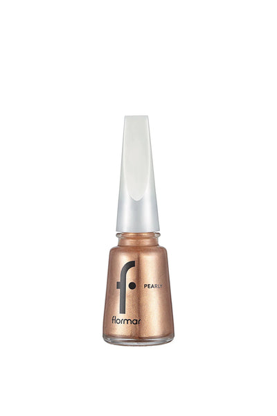 Flormar Pearly Oje Vintage Gold ambalaj görünümü
