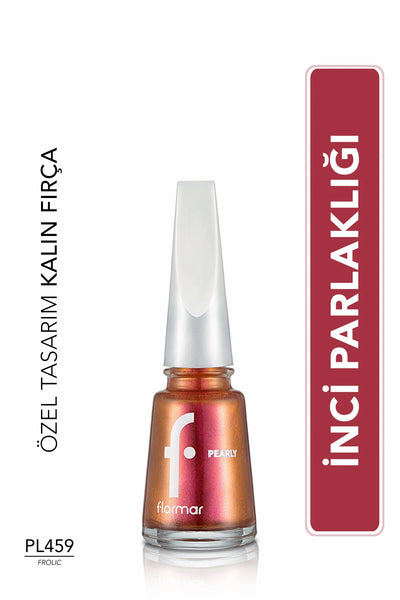 Flormar Pearly Oje Frolic önden görünüm