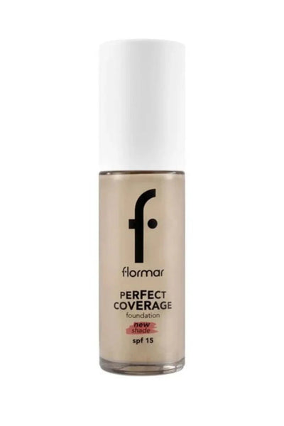 Flormar Perfect Coverage Fondöten 131 Warm Nude şişe görünümü