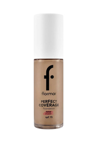 Flormar Perfect Coverage Fondöten Golden Honey arka etiket içerik listesi