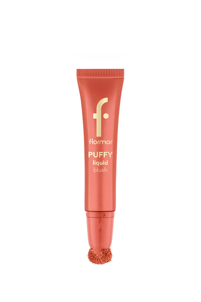 Flormar Puffy Likit Allık 002 Peachy Glow ambalaj görünümü