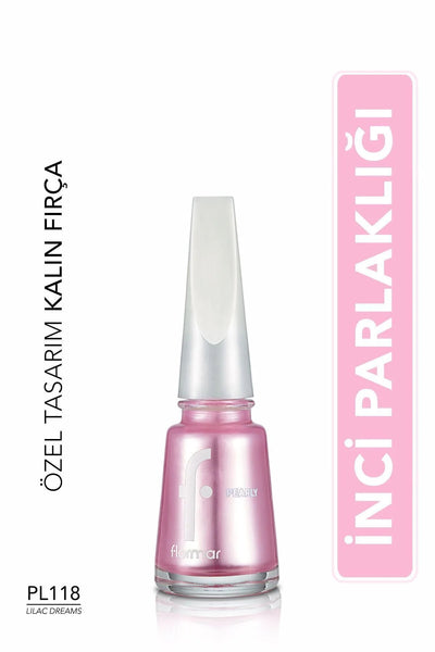 Flormar Pearly Oje Lilac Dreams önden görünüm