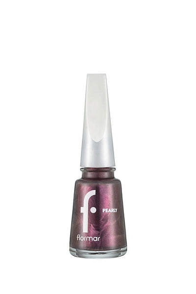 Flormar Pearly Oje Chrome Purple ambalaj görünümü