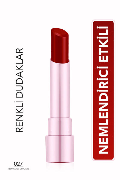 Flormar Sweet Escape Ruj 027 Red Velvet Cupcake önden görünüm