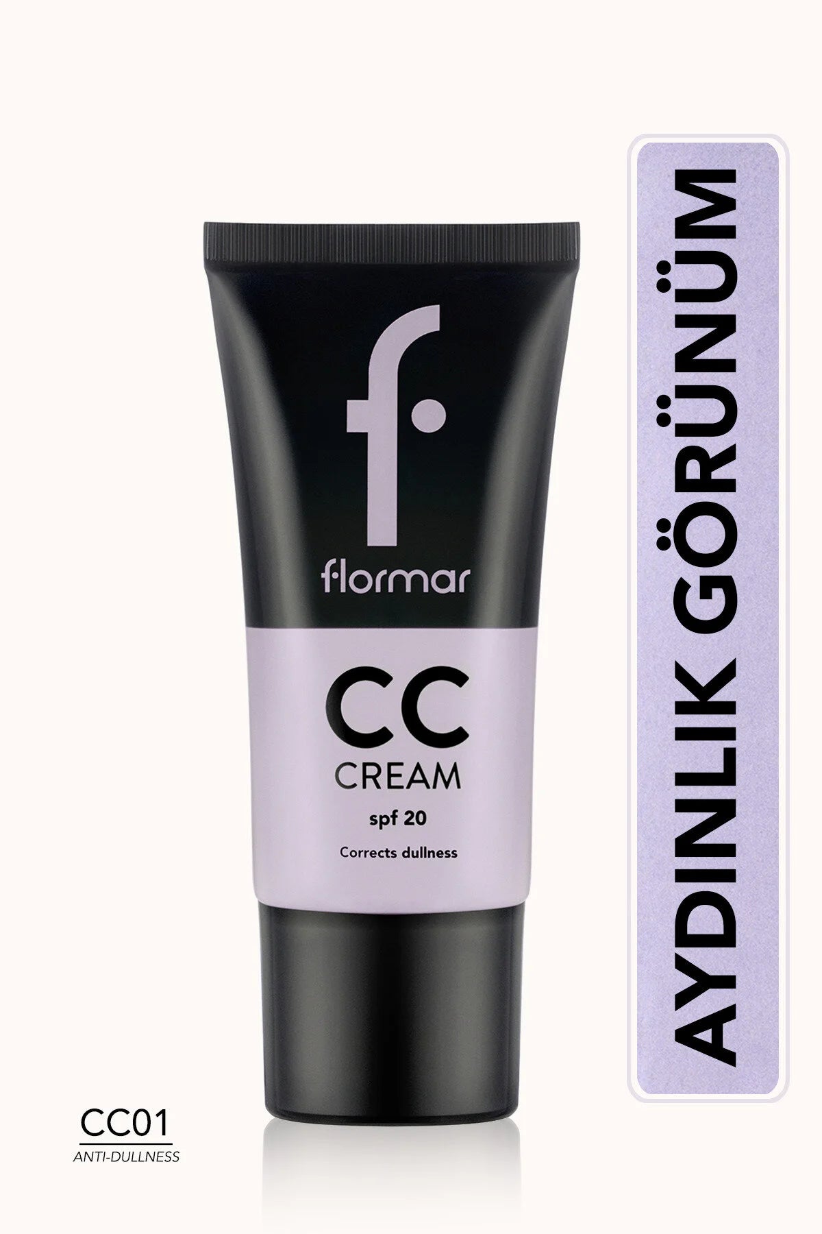 Flormar Solgun Görünüm Önlemeye Yardımcı CC Krem – 01 Antidullness