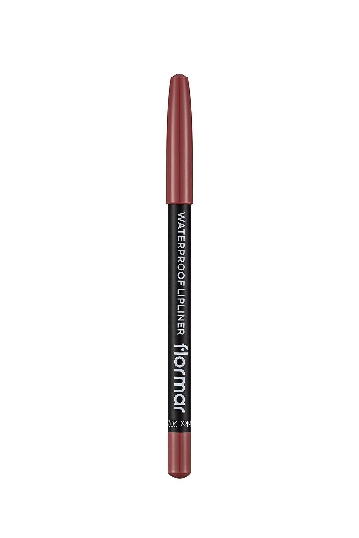 Flormar Suya Dayanıklı Dudak Kalemi – Waterproof Lipliner 202 Soft Pink Brown