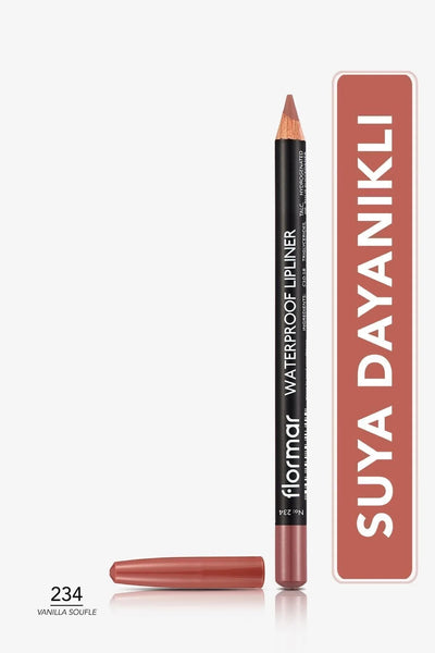 Flormar Suya Dayanıklı Dudak Kalemi – Waterproof Lipliner 234 Vanilla