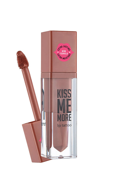 Flormar Kiss Me More Mat Ruj Nudist kullanım görseli