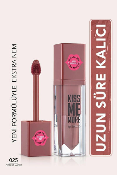 Flormar Kiss Me More Mat Ruj Perfect Match önden görünüm