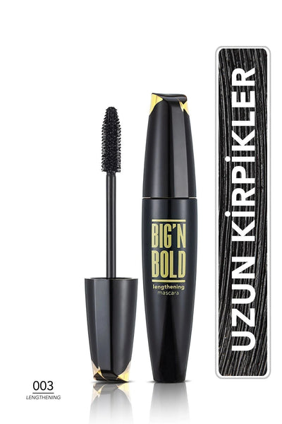 Flormar Big N Bold Uzatan Maskara – 003 Siyah