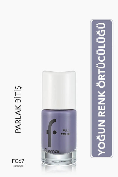 Flormar Full Color Yoğun Pigmentli Parlak Oje – FC67 Horizon