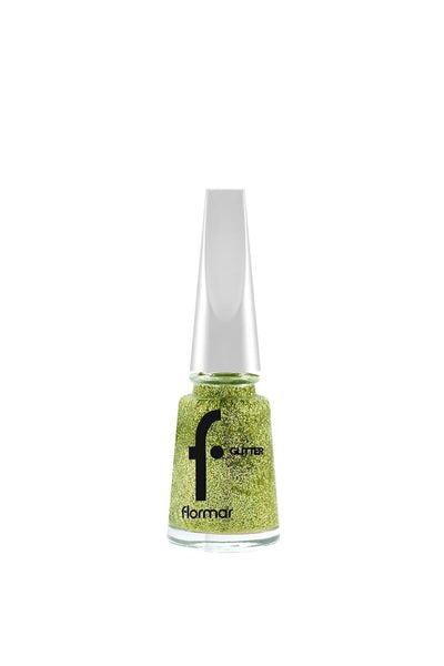 Flormar Glitter Oje Gold Rush ambalaj görünümü