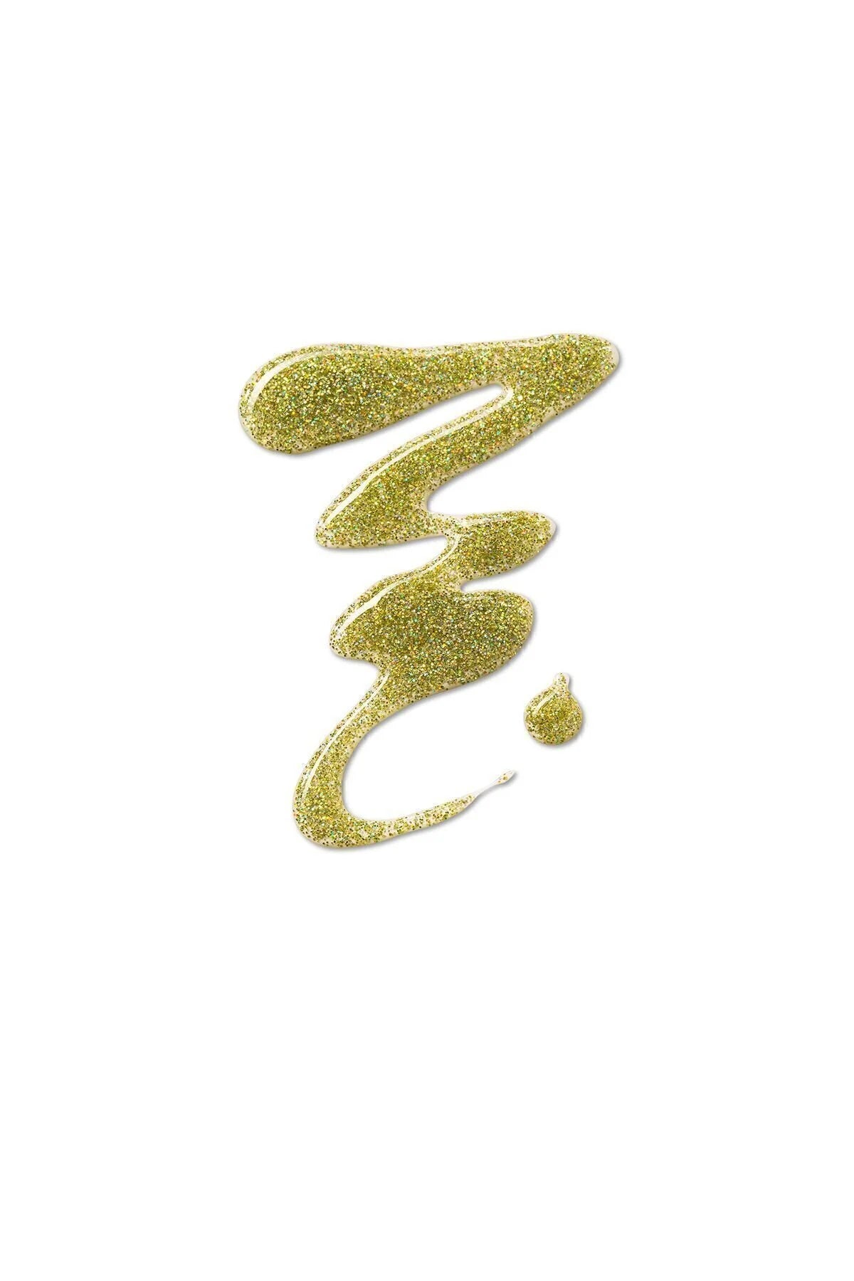 Flormar Glitter Oje Gold Rush kullanım görseli