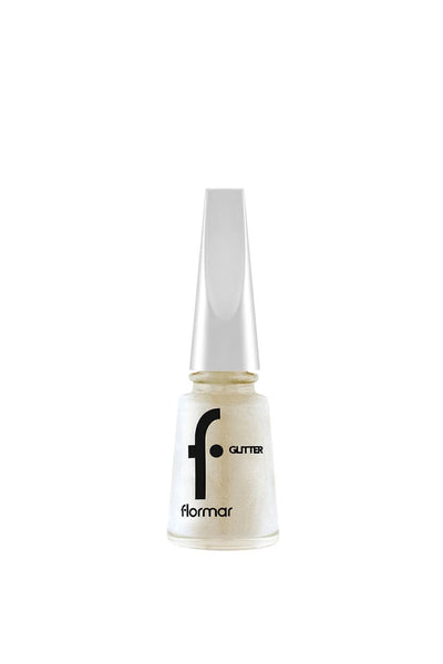 Flormar Glitter Oje White Pearl ambalaj görünümü