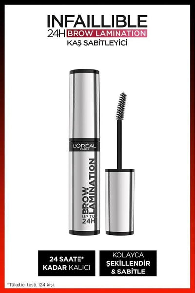 L'Oréal Infaillible 24H Brow Lamination Şeffaf Kaş Sabitleyici