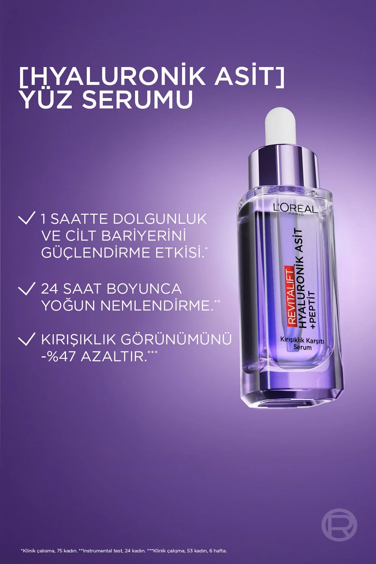 L'Oréal Revitalift Filler Saf Hyaluronik Asit Dolgunlaştırıcı Serum 30 ml