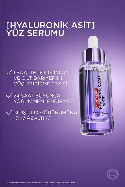 L'Oréal Revitalift Filler Saf Hyaluronik Asit Dolgunlaştırıcı Serum 30 ml
