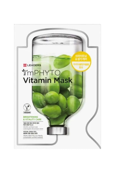 Leaders Vitamin Özlü Tek Kullanımlık Kağıt Yüz Maskesi