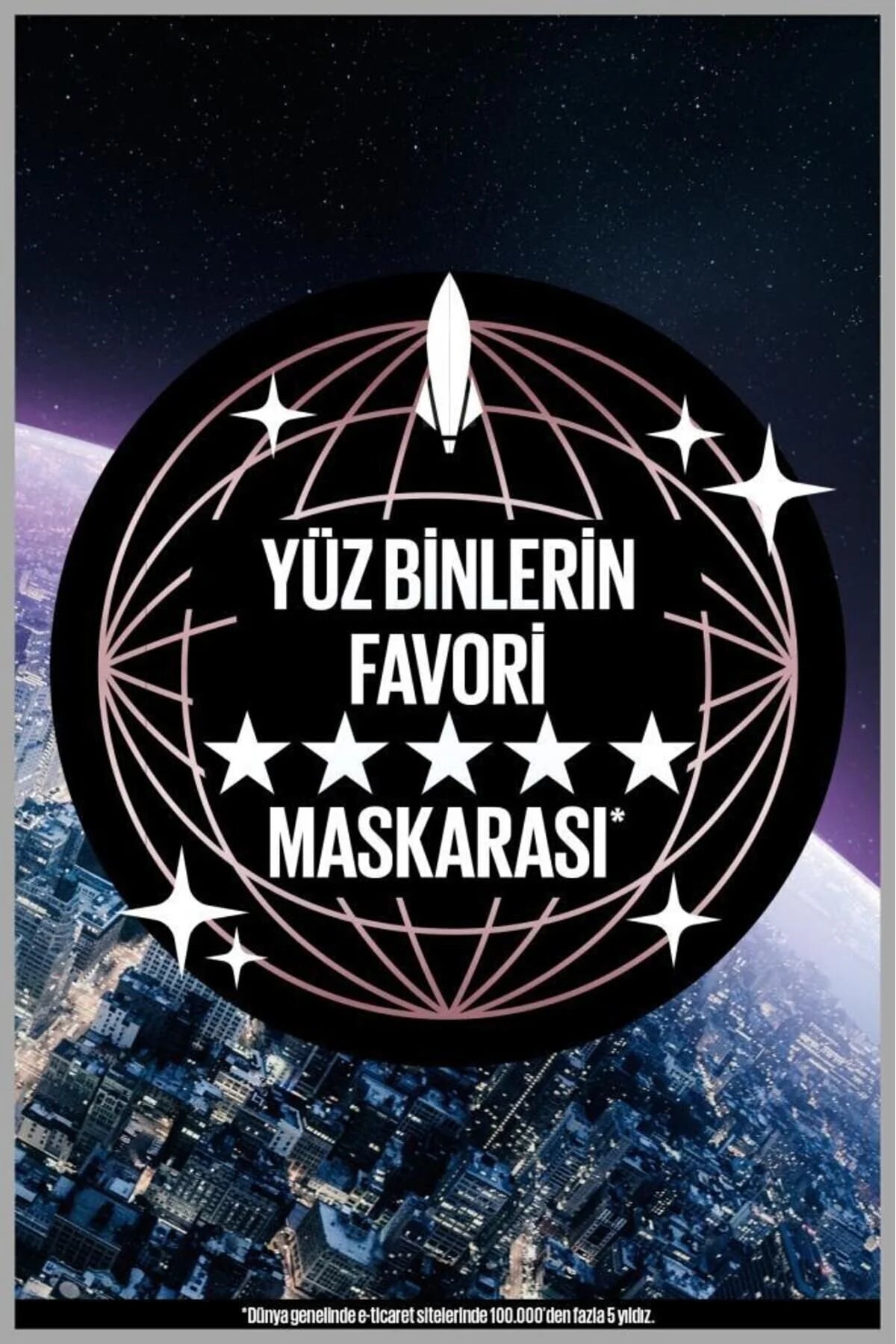 Maybelline New York Sky Hıgh Space Diamond Elmas Işıltılı Maskara